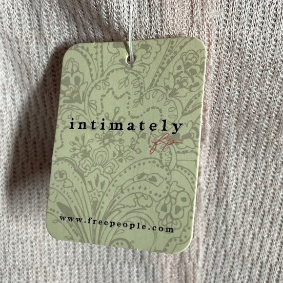 NEW Free People Body Suit Womens Large pink knit boho one piece colorful - Picture 5 of 11